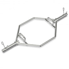 Load image into Gallery viewer, 56" Olympic Hexagon Deadlift Trap Bar with Folding Grips Powerlifting