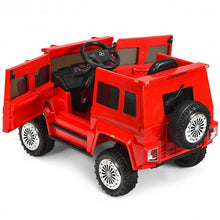 Load image into Gallery viewer, 12V Off Road Mercedes-Benz Unimog Ride On Car-Red