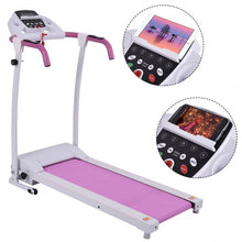 Load image into Gallery viewer, 800 W Folding Fitness Treadmill Running Machine-Pink