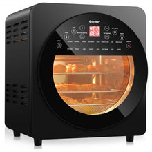 Load image into Gallery viewer, 16-in-1 Air Fryer 15.5 QT Toaster Rotisserie Dehydrator Oven-Black