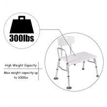 Load image into Gallery viewer, Medical Adjustable Shower Chair Bath Seat