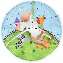Load image into Gallery viewer, Baby Activity Educational Gym Play Mat with Hanging Toys