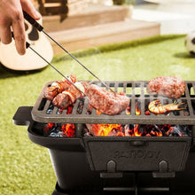 Load image into Gallery viewer, Heavy Duty Cast Iron Tabletop BBQ Grill Stove for Camping Picnic