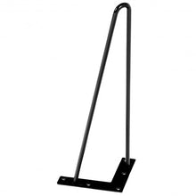 Load image into Gallery viewer, Set of 4 Solid Iron Metal Hairpin Coffee Table Legs-16"