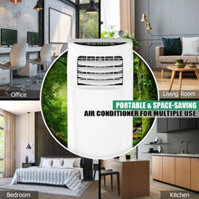 Load image into Gallery viewer, 8 000 BTU Portable Air Conditioner & Dehumidifier
