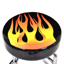 Load image into Gallery viewer, 29'' Height Round Counter Flame Bar Stools
