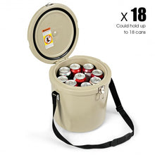 Load image into Gallery viewer, 13 Quart Portable Ice Cooler with Strap 18 Cans