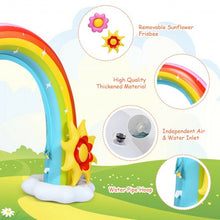 Load image into Gallery viewer, Summer Outdoor Inflatable Rainbow Sprinkler