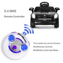 Load image into Gallery viewer, New Red Mercedes Benz sls r/c Mp3 Kids Ride on Car Electric Battery Toy-black