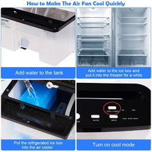 Load image into Gallery viewer, Portable Air Conditioner Cooler with Remote Control