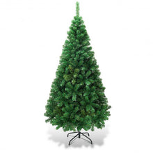 Load image into Gallery viewer, 6 Ft Green PVC Artificial Christmas Tree