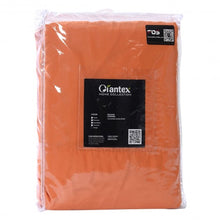 Load image into Gallery viewer, Ruffle 54"X84" Sheer Curtain Panels Drapes Valances Rod Pocket Polyester-orange