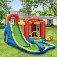 Load image into Gallery viewer, Inflatable Kid Bounce House Slide Climbing Splash Park Pool Jumping Castle