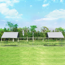 Load image into Gallery viewer, Large Walk In Chicken Coop with Roof Cover Backyard