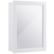 Load image into Gallery viewer, Wall Mounted Adjustable Medicine Storage Mirror Cabinet