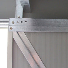 Load image into Gallery viewer, 7' x 4' Outdoor Garden Storage Shed Tool House with Sliding Door-Beige