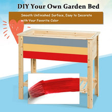 Load image into Gallery viewer, Raised Garden Bed with Storage Shelf