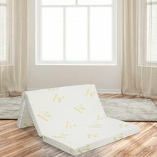 Load image into Gallery viewer, 4� Folding Foam Mattress Tri-fold Sofa Bed Mat-Full Size