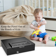 Load image into Gallery viewer, Gun Security Safe Quick-Access Firearm Safety Device with Keypad/Key Access