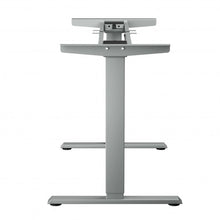 Load image into Gallery viewer, Electric Adjustable Standing up Desk Frame Dual Motor with Controller-Gray
