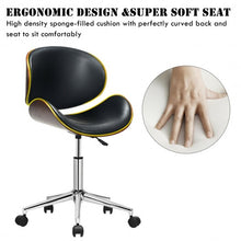 Load image into Gallery viewer, Bentwood Mid-Century Executive Height Adjustable Swivel Office Chair