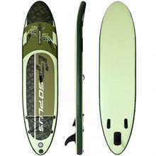 Load image into Gallery viewer, 11 Feet Inflatable Standing Board Surfboard with Bag and Paddle