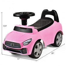 Load image into Gallery viewer, Foot-to-Floor Kids Ride-On Push Toddler Sliding Car-Pink