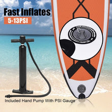 Load image into Gallery viewer, 10.5' SUP Inflatable Stand up Paddle Board w/ Adjustable Backpack