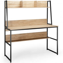 Load image into Gallery viewer, 47" Computer Desk Writing Study Table Workstation-Natural
