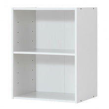 Load image into Gallery viewer, 2 Tier Open Night Stand End Table Sofa Side Storage Furniture-White