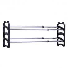 Load image into Gallery viewer, Set of 5 Stackable Extendable Shoe Rack