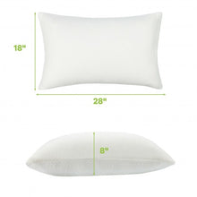 Load image into Gallery viewer, 28" x18" Shredded Memory Foam Bed Pillows with Bamboo Cooling Cover