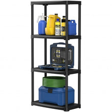 Load image into Gallery viewer, 24'' x 12'' x 52.5'' 4-tier Storage Shelf Rack for Garage Kitchen