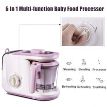 Load image into Gallery viewer, 5-in-1 Heating Defrosting Baby Food Maker Infant Feeding Blender