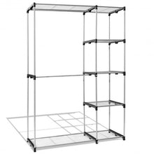 Load image into Gallery viewer, Portable Closet Organizer Garment Rack