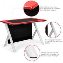 Load image into Gallery viewer, E-Sports Ergonomic Gaming Desk Gamers Computer Writing Table