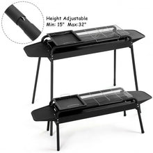 Load image into Gallery viewer, Height Adjustable Outdoor Barbecue Charcoal Grill Stove