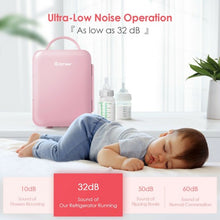 Load image into Gallery viewer, 4 Liter Mini Cooler Warmer Fridge Portable-Pink