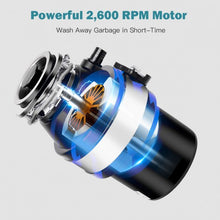 Load image into Gallery viewer, 1.0HP 2600RPM Garbage Food Waste Disposer