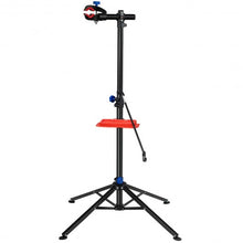 Load image into Gallery viewer, Pro Bike Adjustable 41" To 75'' Cycle Bicycle Rack Repair Stand w/ Tool Tray Red