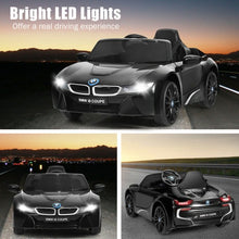 Load image into Gallery viewer, 12V Licensed BMW I8 Kids Ride On Car-Black