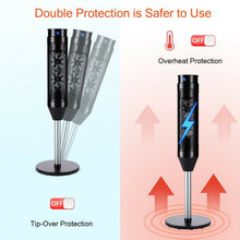 Load image into Gallery viewer, 1500W Portable Pedestal Heater w/ Timer Remote Control