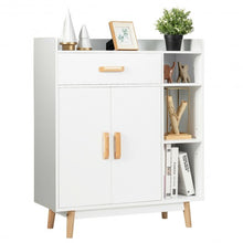Load image into Gallery viewer, Floor Storage Cabinet Free Standing Cupboard Chest