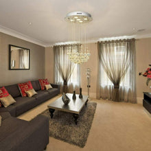 Load image into Gallery viewer, Mount Modern Crystal Chandelier with Crystal Balls
