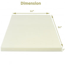 Load image into Gallery viewer, 3 inch Bed Mattress Topper Air Cotton for All Night’s Comfy Soft Mattress Pad-Queen Size