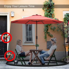 Load image into Gallery viewer, 9' to 10' Outdoor Umbrella Table Screen Mosquito Bug Insect Net