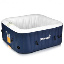 Load image into Gallery viewer, 4-Person Inflatable Portable Outdoor Hot Tub
