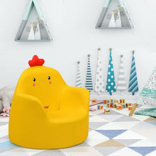 Load image into Gallery viewer, Kids Cartoon Sofa Seat Toddler Children Armchair Couch-Yellow
