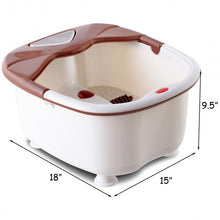 Load image into Gallery viewer, LCD Display Temperature Control Foot Spa Bath Massager-Brown