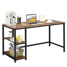 Load image into Gallery viewer, 47"/55" Computer Desk Office Study Table Workstation Home w/ Adjustable Shelf-L